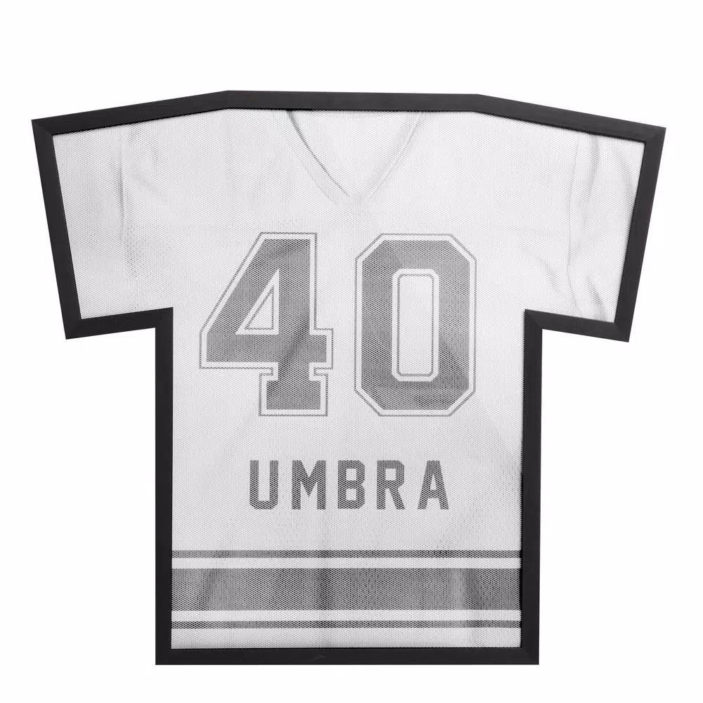 Umbra Sports Shirt Jersey Display Frame - Large Black Jersey Shadow Box