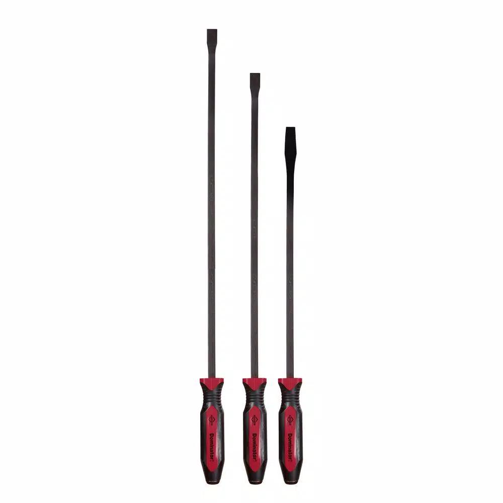Dominator Pro Curved Pry Bar Set, 3-Piece (12C, 17C, 25C)