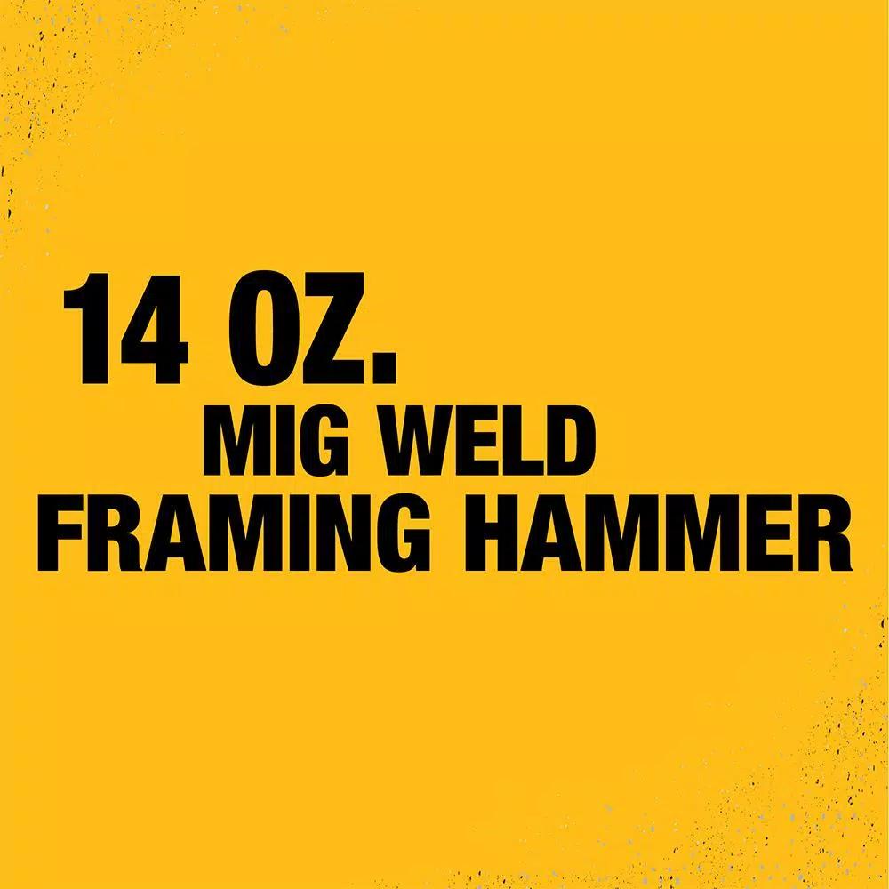 DEWALT 22 oz. Steel Framing Hammer with Rip Claw and Magnetic Nail Starter