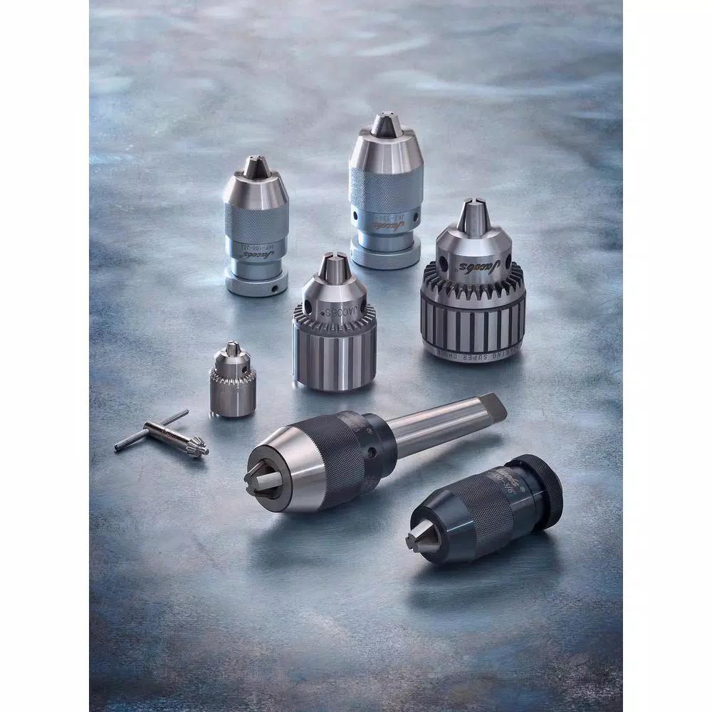 Jacobs Stainless Steel Chuck, 1/4 in. to 3/8 in. Capacity