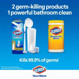 Clorox ToiletWand Disinfecting Toilet Bowl Cleaner Refill Pads, 20-Count thumbnail 7