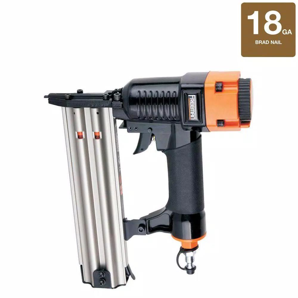 Freeman Professional Woodworker Pneumatic Nailer Kit - 18-Gauge Brad Nailer & 23-Gauge Micro Pin Nailer