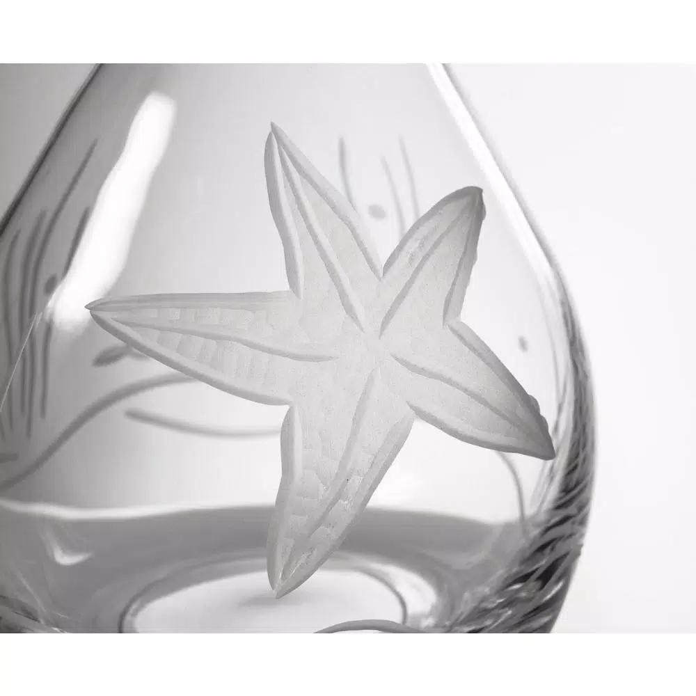 Rolf Glass Starfish 42 oz. Clear Glass Carafe