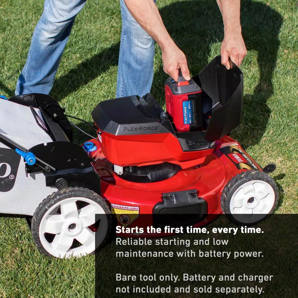 Toro 22 in. Recycler 60V Max Cordless Self-Propelled Walk Behind Mower - Tool Only