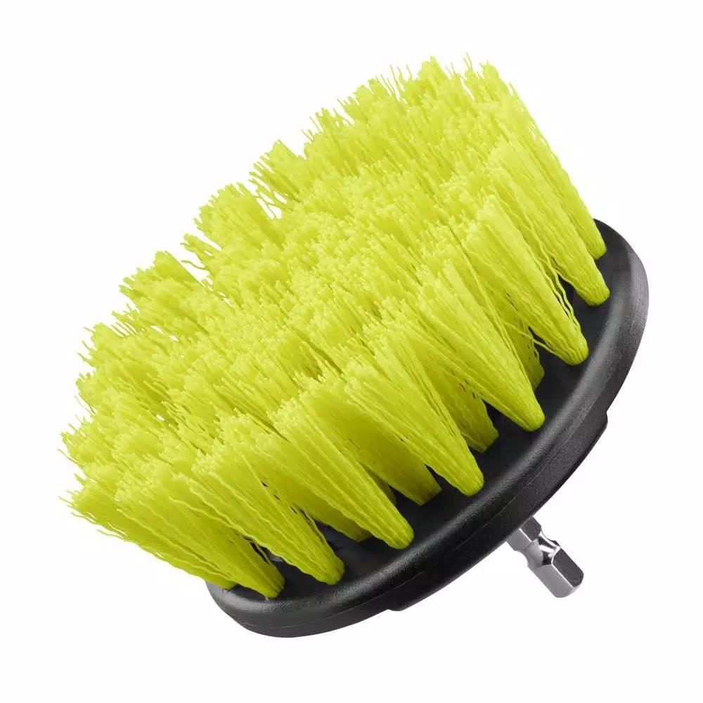 RYOBI 4-Piece Multi-Purpose Cleaning Accessory Kit with Hex Shank Brushes