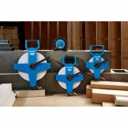 Empire Level 100 ft. Steel Closed Reel Long Tape with SAE Scale thumbnail 4