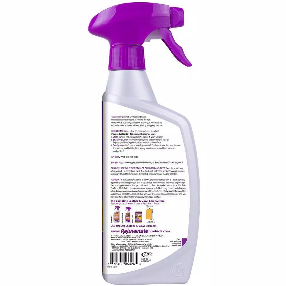Rejuvenate Leather and Vinyl Conditioner, 16 oz.