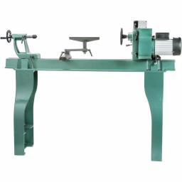 Grizzly Industrial 16 in. x 46 in. Wood Lathe with 2 HP Motor and Digital DRO Spindle Tachometer thumbnail 2