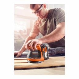 RIDGID 18V Cordless 5 in. Random Orbit Sander with 1.5 Ah Lithium-Ion Battery thumbnail 8