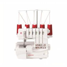 Singer 14T968DC Professional 5-Thread Serger Overlock Sewing Machine, White thumbnail 1