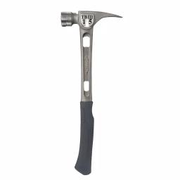 Stiletto TB3MC Ti-Bone 15 oz. Titanium Milled Face Hammer with 18 in. Curved Handle thumbnail 1