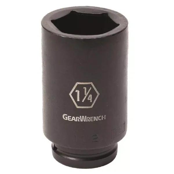 GearWrench 3/4 in. Drive 6-Point Deep Impact SAE Socket, 1-5/8 in.
