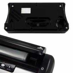 Nesco VS-02 Black Food Vacuum Sealer with Built-in Bag Cutter and Roll Storage thumbnail 3