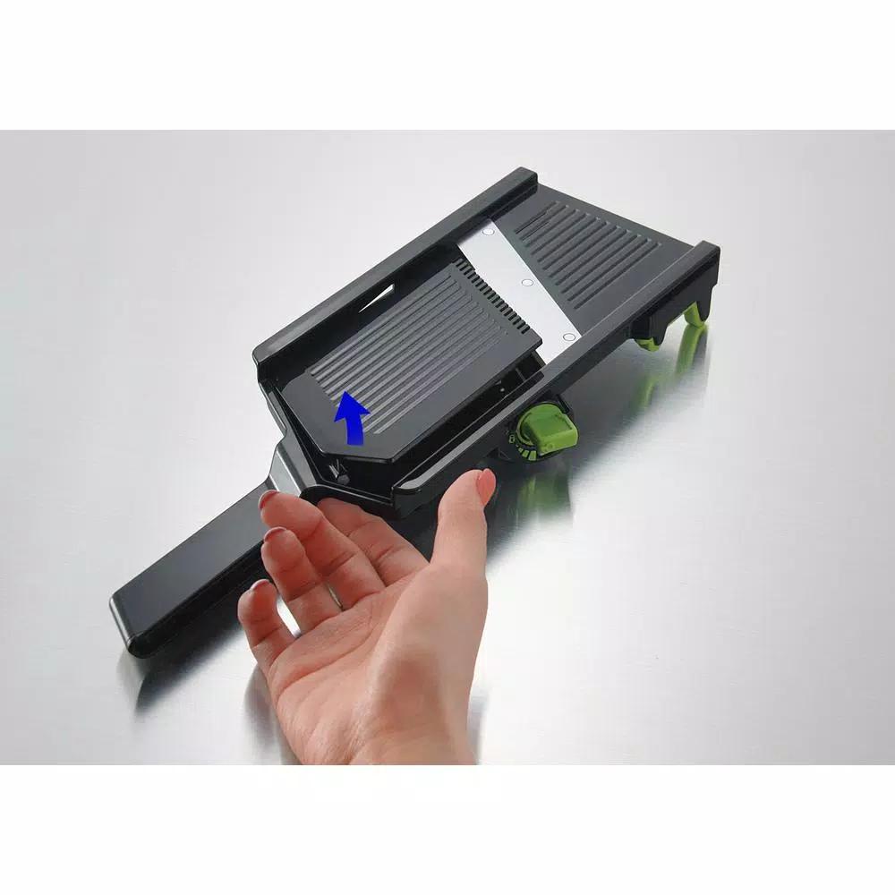 Simposh Handheld Mandoline Slicer with Julienne Blades and Adjustable Thickness Settings