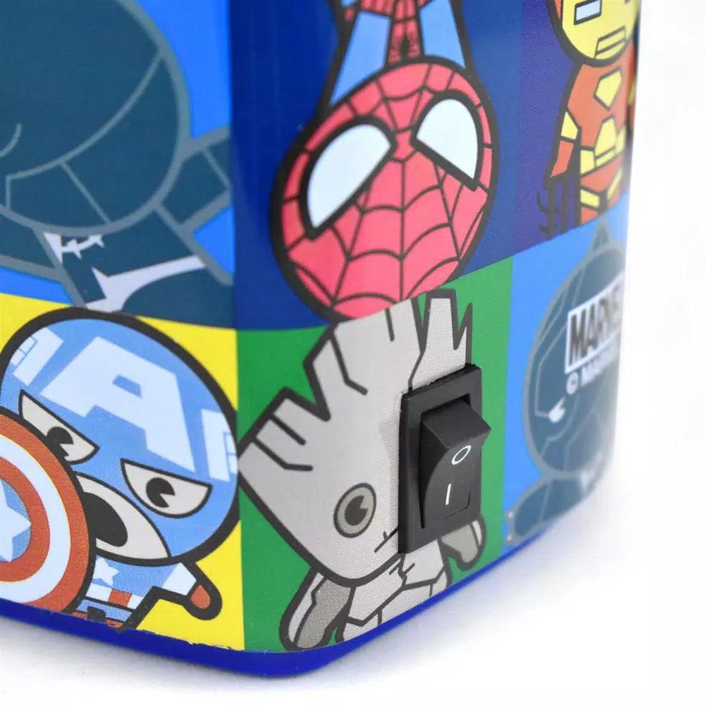 Uncanny Brands Marvel Kawaii Hot Air Popcorn Maker - Officially Licensed Superhero Popcorn Popper