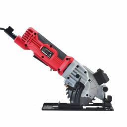 PowerSmart 4-1/2 in. 4 Amp Corded Compact Circular Saw with Laser and 24-Tooth Carbide Blade thumbnail 2