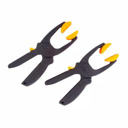 Wolfcraft 12-Piece Hobby Clamp Set - Spring, Ratchet, and Needle-Nose Clamps thumbnail 1