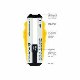 Jonard Tools ST-450 Adjustable Wire Stripper, 26-36 AWG, Hardened Steel Blade thumbnail 3