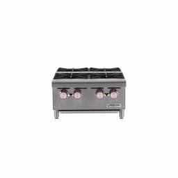 Magic Chef 24 in. Commercial 4-Burner Gas Countertop Hot Plate Range thumbnail 1