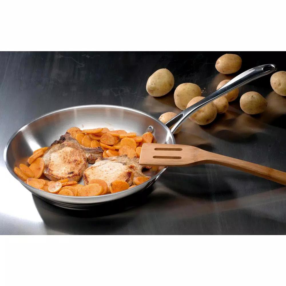 BergHOFF Essentials 2-Piece Stainless Steel Cookware Set with 12 in. Fry Pan