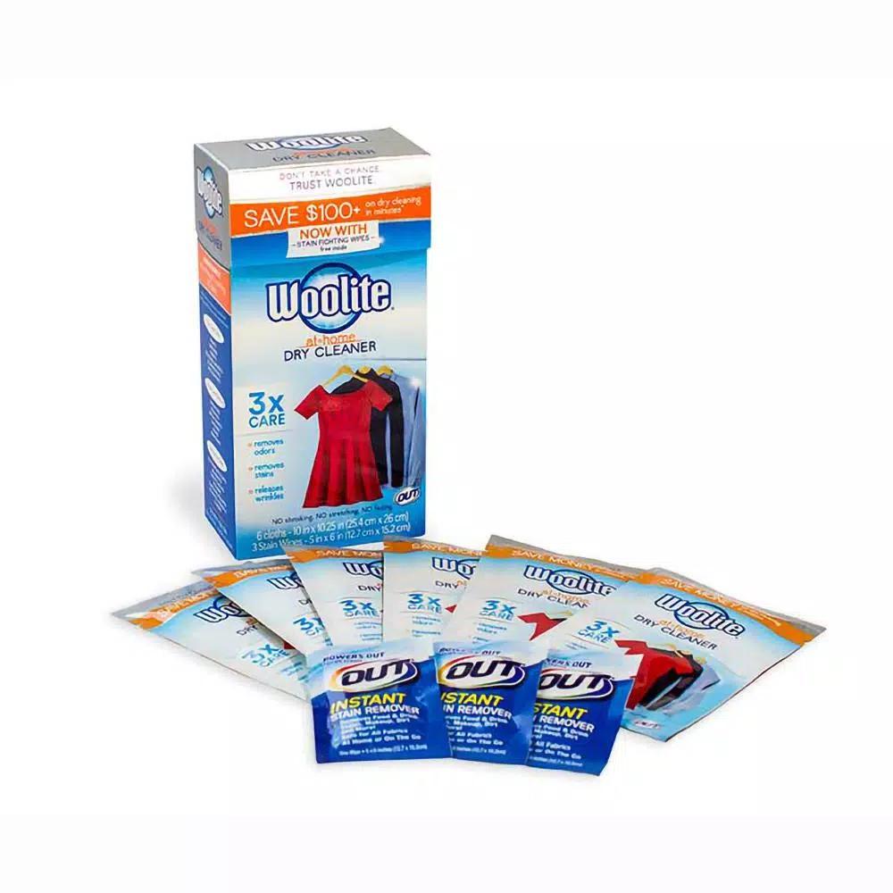 Summit Brands Woolite Fragrance Free At Home Dry Cleaner Dryer Sheets, 24-Count