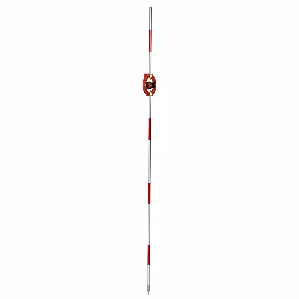 AdirPro Leica Style GMP111 Mini Prism with Holder and 4-Section Pole
