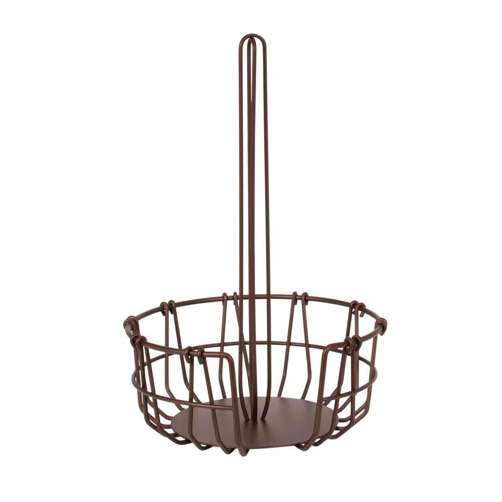 Spectrum Austin Rustic Steel Paper Towel Holder - Bronze