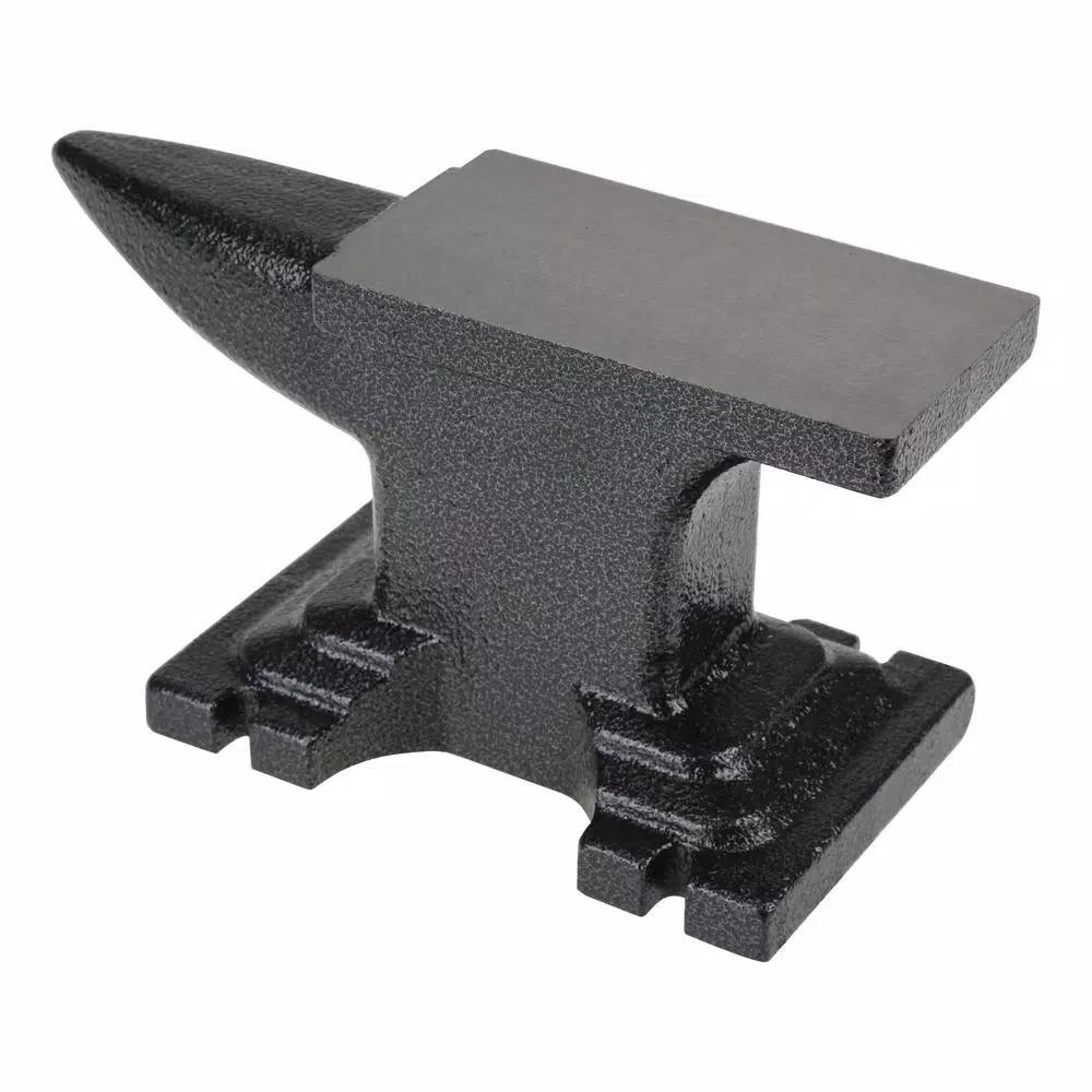 OLYMPIA 9 lb. Cast Iron Hobby Anvil for Metal Forming