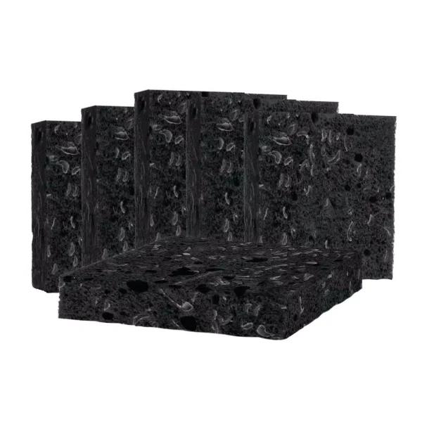 Grease Beast Hands Soap-Infused Heavy-Duty Odor and Bacteria Resistant Scrub Sponge, 6-Pack