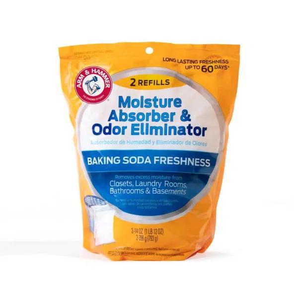 Arm & Hammer Moisture Absorber and Odor Eliminator Refill, 14 oz. (2-Pack)