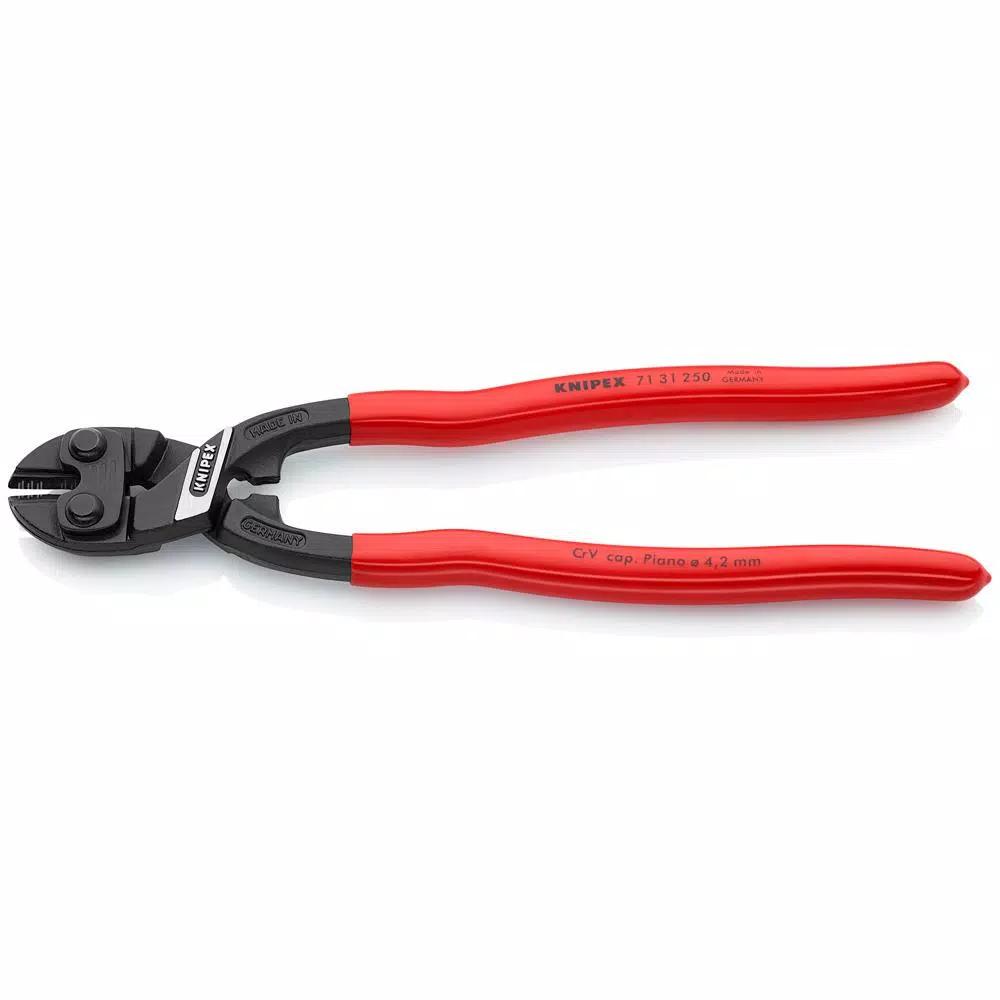 KNIPEX 10 in. CoBolt Lever Action Bolt Cutters with Notched Blade