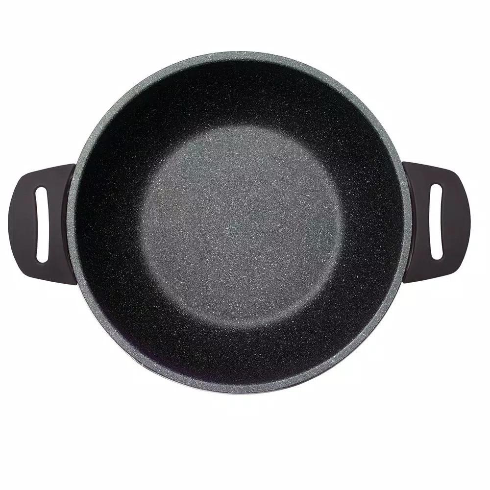 Starfrit The Rock Electric Multi-Pot Wok with Nonstick Cast-Aluminum Body and Bakelite Handles