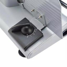 LEM Belt Driven 7.5 in. Stainless Steel Food Slicer, 150W, 0-20 mm Thickness thumbnail 4