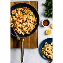 GRANITESTONE Granite Stone Blue 10-Piece Diamond Infused Non-Stick Aluminum Cookware Set with Glass Lids thumbnail 2