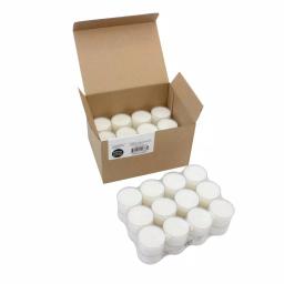 Stonebriar Collection Stonebriar Unscented White Paraffin Tealight Candles, 8-Hour Burn Time, 48-Pack thumbnail 3