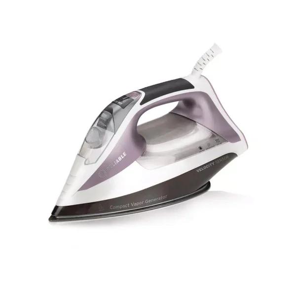 Unbranded Velocity 230IR Dual Vapor Generator Steam Iron, 1800W, White