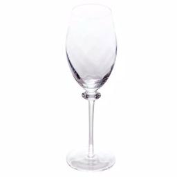 Abigails Romanza All Purpose Wine Glass Set, Handmade Clear Glass, Set of 4 thumbnail 1