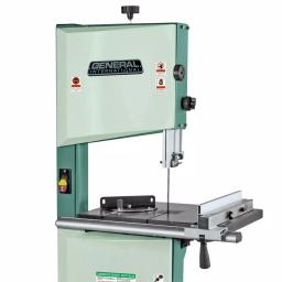 General International 14 in. 2-Speed Wood Cutting Band Saw, 9.5 Amp, 1 HP with Steel Stand thumbnail 2