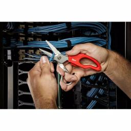 Milwaukee Electrician Snips with Bolt Lock Technology and Ergonomic Handles thumbnail 7