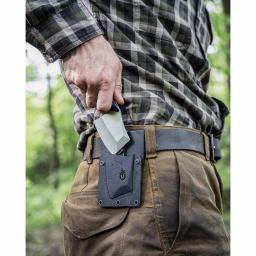 Gerber Tri-Tip Mini Cleaver 3 in. Fixed Blade Knife with Multi-Mount Sheath thumbnail 6