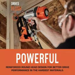Paslode 30-Degree Brite Smooth Paper-Taped Framing Nails with Compact Framing Nailer Pallet Deal thumbnail 4