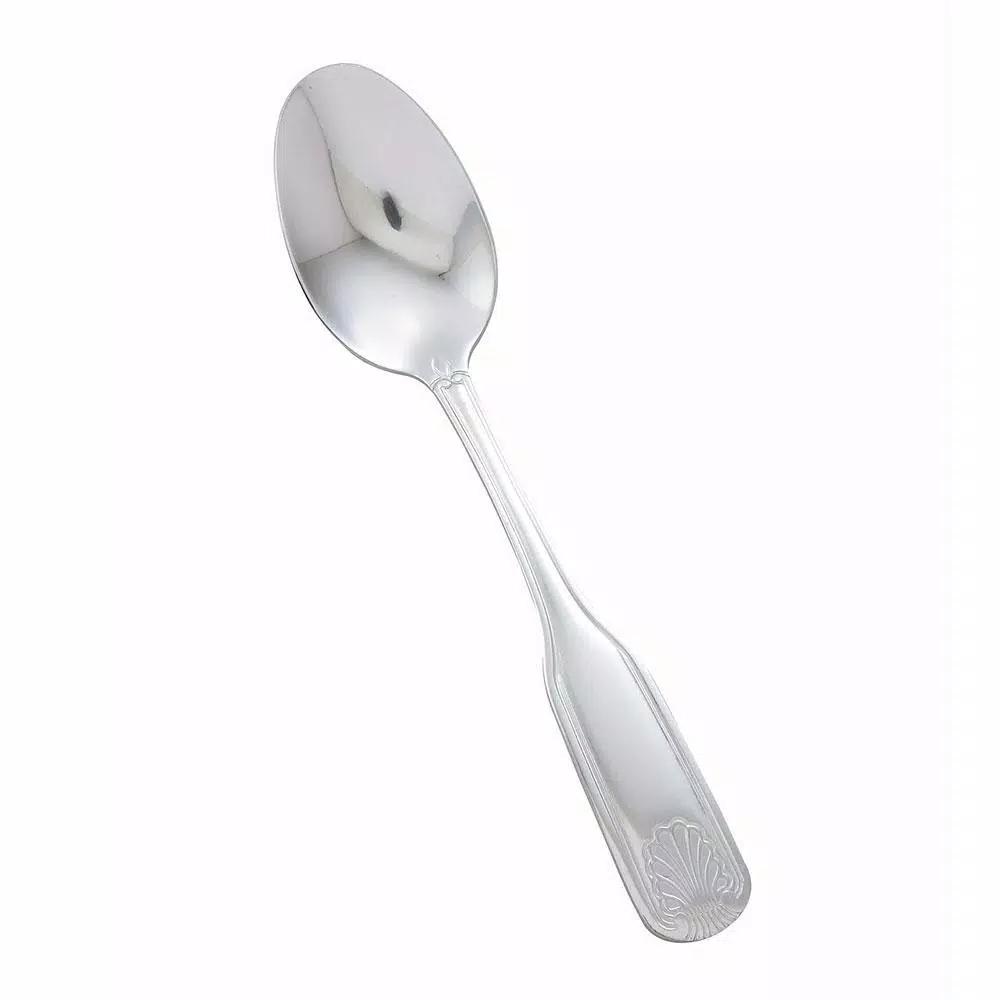 Winco Toulouse 18/0 Stainless Steel 12-Piece Dinner Spoon Set