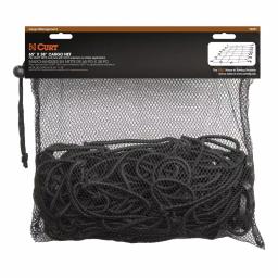 CURT 65" x 38" Extended Roof Rack Cargo Net, Black Nylon thumbnail 5