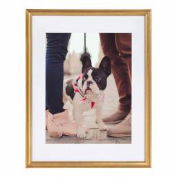 Kate and Laurel Adlynn Gold Picture Frame Set, 3-Piece Gallery Wall Collection, Fits 11x14 in. or 14x18 in. thumbnail 2