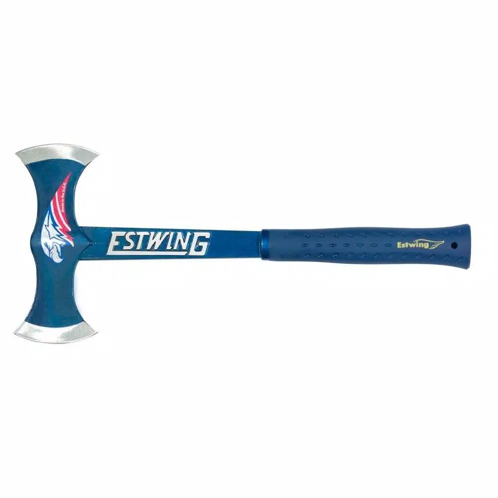 Estwing Black Eagle Double Bit Axe, Blue