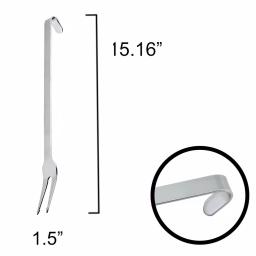 1829 Carl Schmidt Sohn PRO-X 15 in. Stainless Steel Roasting Fork thumbnail 3