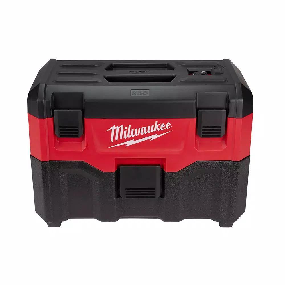 Milwaukee M18 18V Lithium-Ion Cordless Wet/Dry Vacuum & M18 Compact Vacuum 2-Tool Combo Kit