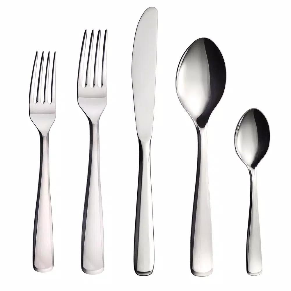 Tramontina Pacific 20-Piece 18/10 Stainless Steel Flatware Set, Service for 4