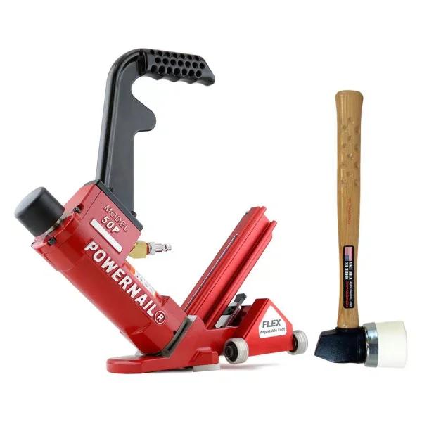 POWERNAIL 50P FLEX Pneumatic 18-Gauge Hardwood Flooring Cleat Nailer