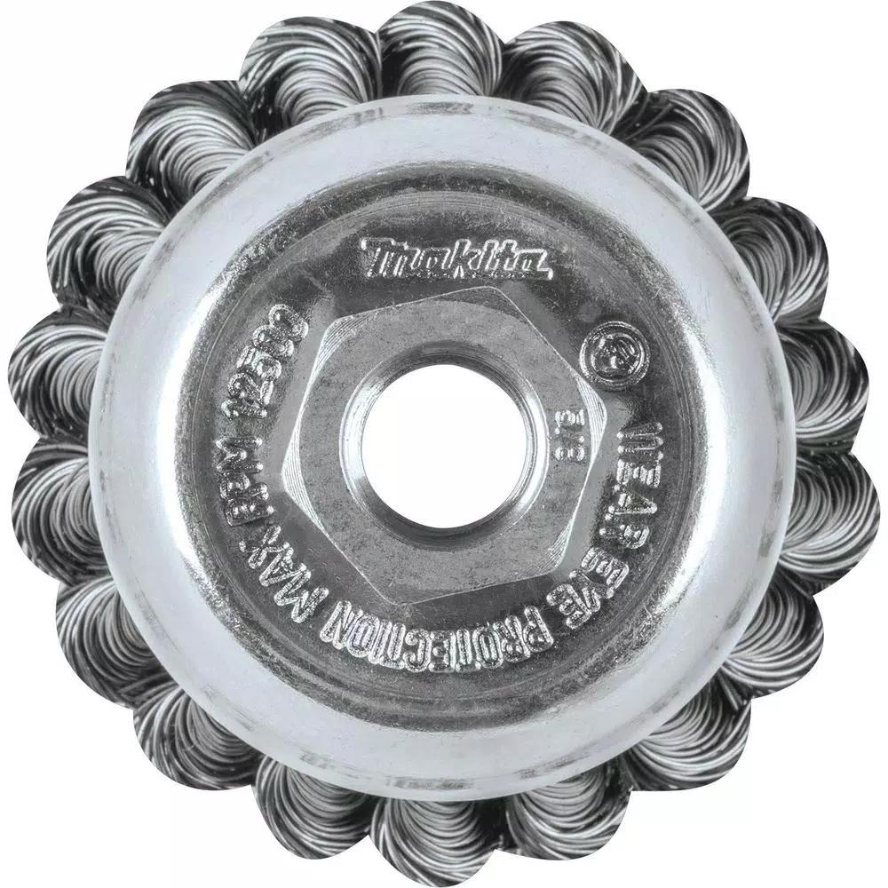 Makita 2-3/4 in. Knot Wire Cup Brush for Angle Grinders